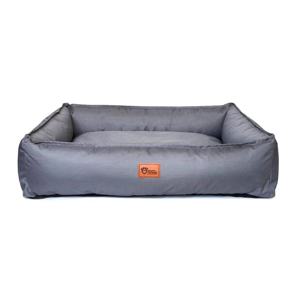 Superior Pet Plus Ripstop Durable Pet/Dog Lounger/Bed Steel Grey Jumbo 130cm