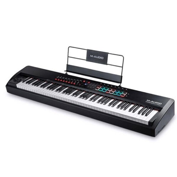 M-Audio Hammer 88-Note Key Fully Weighted USB Electric Keyboard Controller Black