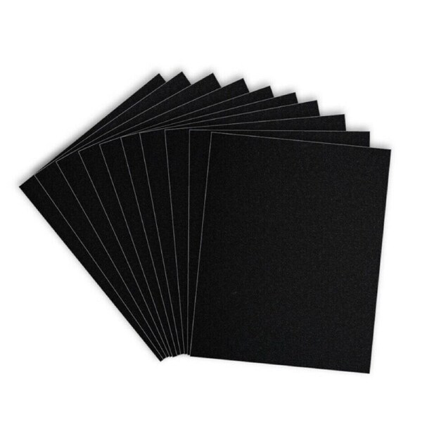 Ozoffer 20Pcs Sandpaper Wet Assorted Grits Tear Resistant 225 x 275mm