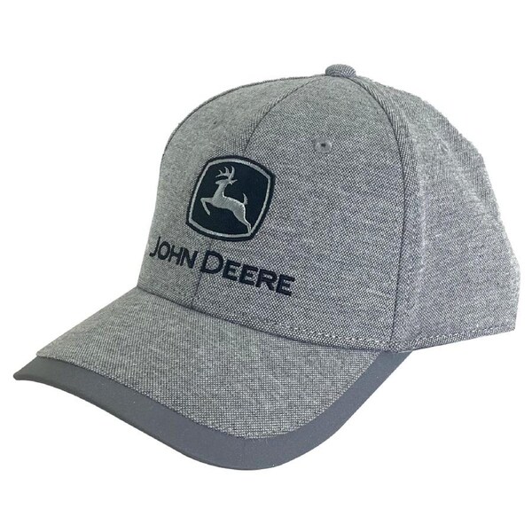 John Deere LP83264-JD Diamond Pattern Cap/Hat w/Reflective Brim One Size