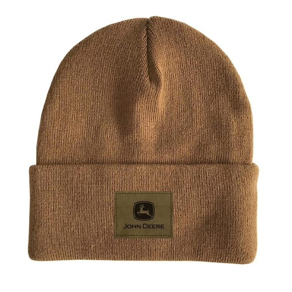 John Deere LP79307-JD Men's Beanie/Hat Carhartt Brown One Size Winter Fashion