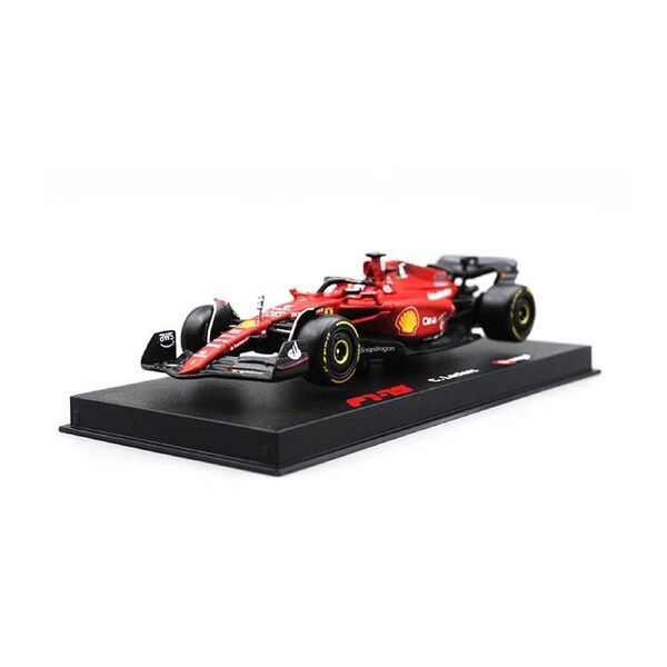 Bburago Licensed 1:43 Scale Ferrari 75 Leclerc #16 Racing 2022 F1 Diecast Model Toy