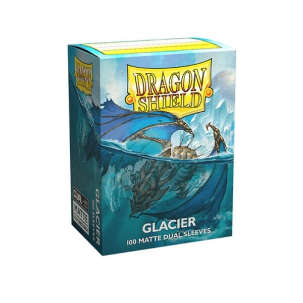 Dragon Shield - Standard Dual Matte Glacier Sleeves 100 pack