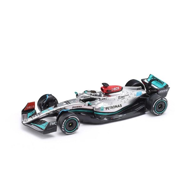 Bburago Licensed 1:43 Scale Race F-1 Mercedes AMG W13 Russell #63 2022 Diecast Model Toy