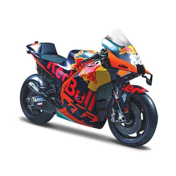 Maisto Licensed 1:18 Scale Moto GP Red Bull KTM Factory Oliveira 2021 Diecast Model Motorcycle