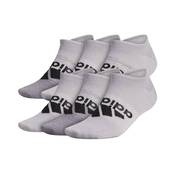 Adidas Athletic Superlite No Show Socks (6 Pairs) - One Size