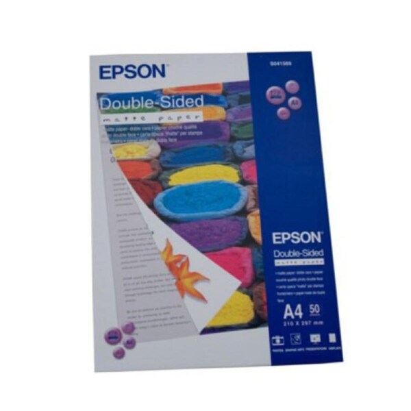 Epson Double Sided Matte Paper A4 50 Sheets 178gsm