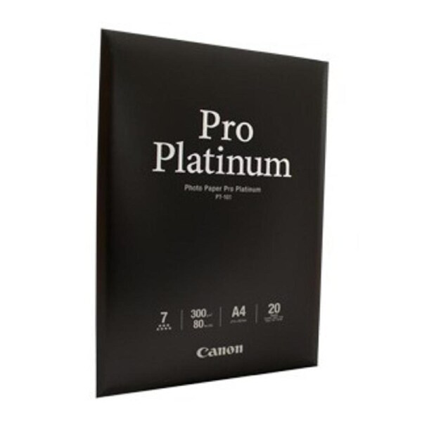 Canon Photo Paper Pro Platinum A4 20 Sheets - 300gsm