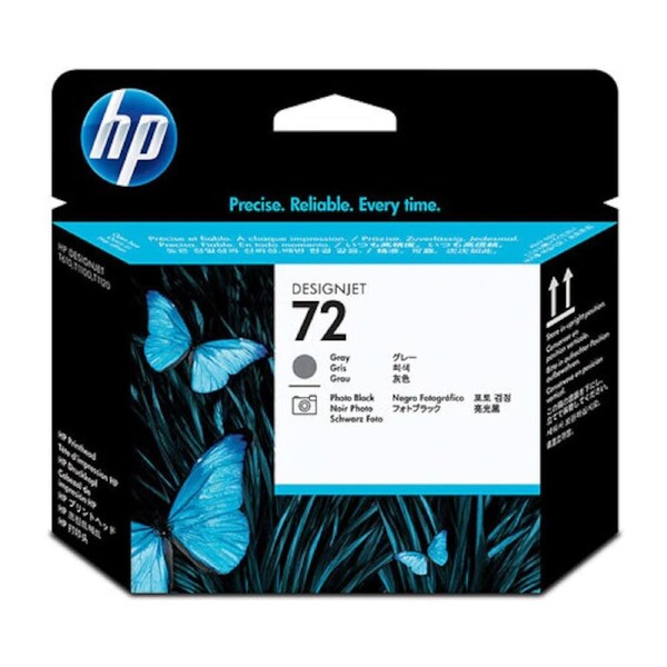 HP No.72 Photo Black and Grey Printhead
