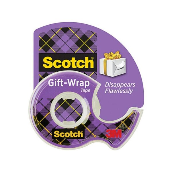 Scotch Giftwrap Tape 15 19mm x 16.5M Pack 12