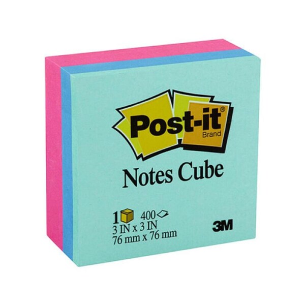Post-It Memo Cube 2027 73 x 73mm Box 4