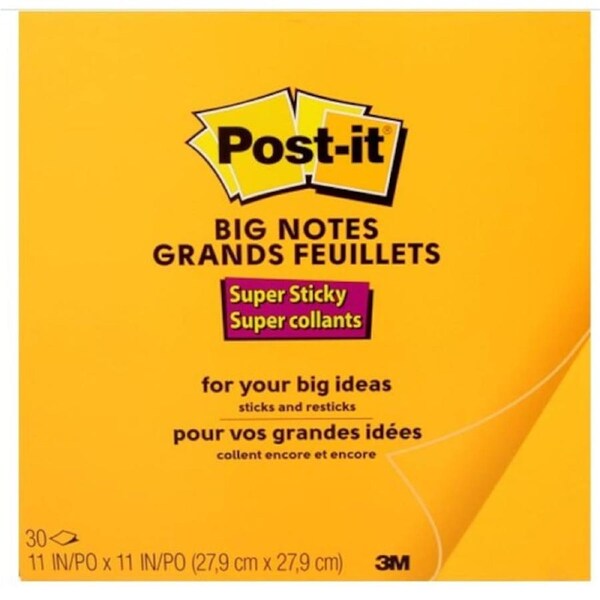 Post-It Notes BN11O Super Sticky Big Orange 279mm