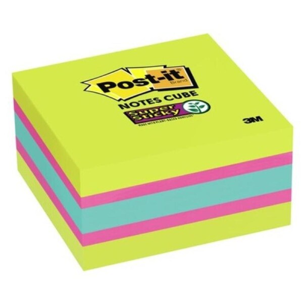 Post-It Super Sticky Cube 2027-SSGFA
