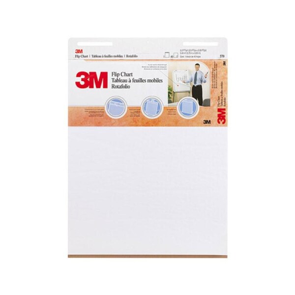 Post-It 570 Flip Chart Pad White 635 x 762mm Pack 2