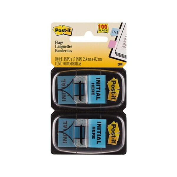 Post-It Flags 680-IH2 Initial Here Pack 2 Box 6