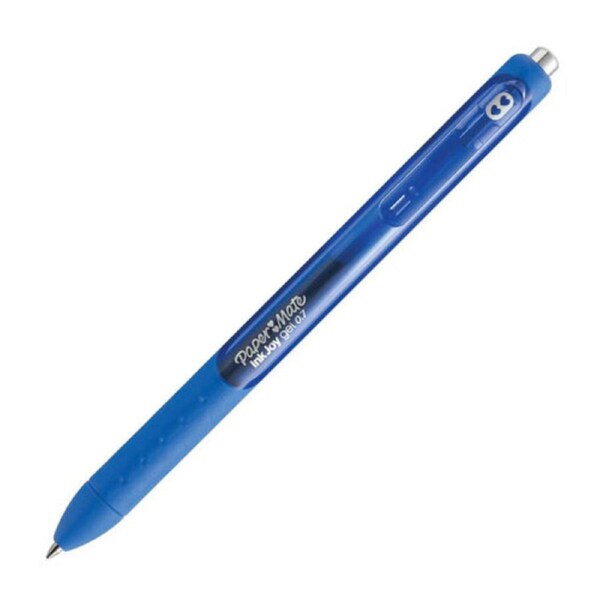 Paper Mate Inkjoy Retractable Gel Pen Blue Box of 12 (1953046)