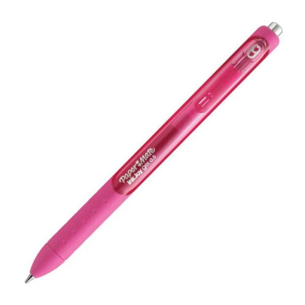 Paper Mate Inkjoy Retractable Gel Pen Pink - Box of 12 (1953513)