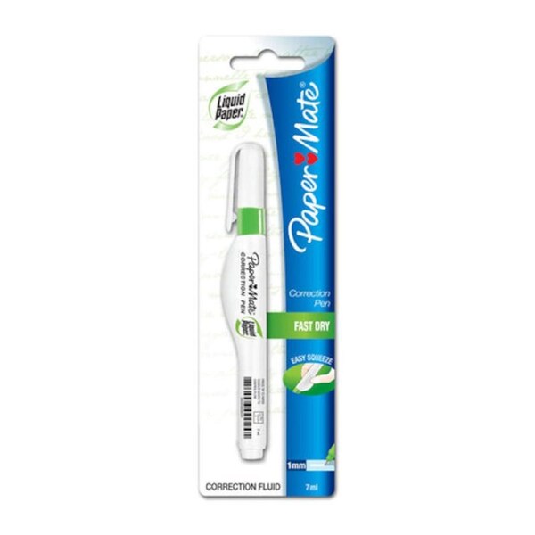 Paper Mate Liquid Paper Correction Pen 7ml (S20022081)