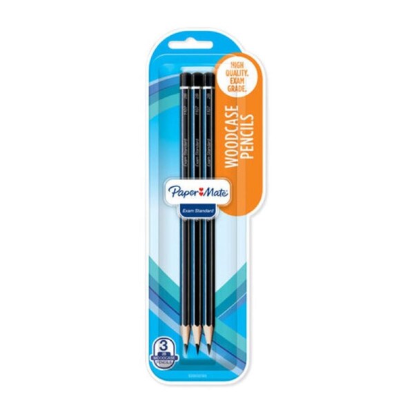 Paper Mate 2B Woodcase Pencil - 3 Per Back (S20032165)
