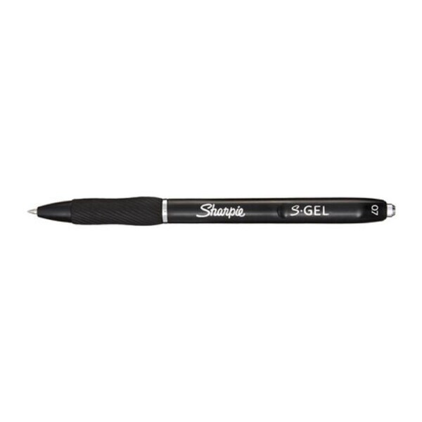Sharpie Gel Retractable 0.7 Pen Black Box 12 (2096160)