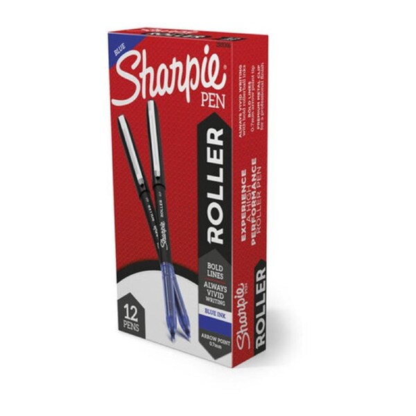 Sharpie Rollerball 0.7mm Arrow Point Blue Box 12 (2116789)
