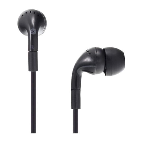 Moki Noise Isolation Stereo Black Earphones