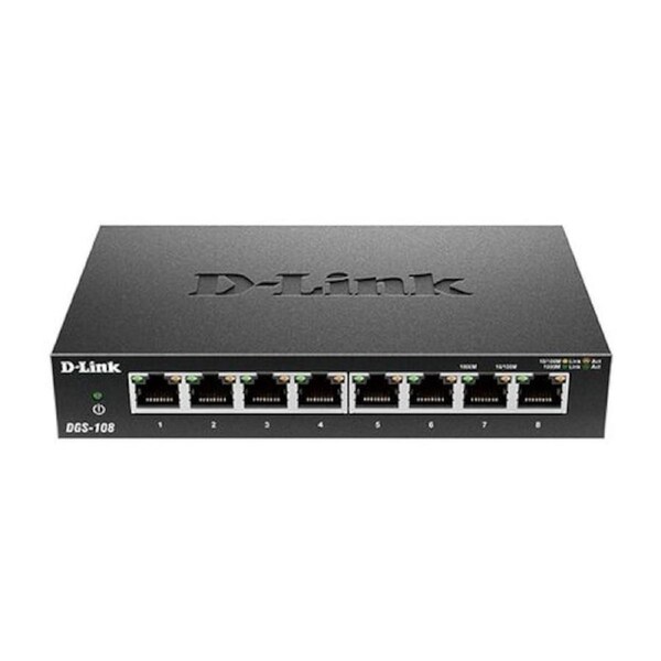 D-LINK DGS-108 Desktop Switch