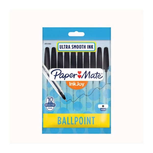 Paper Mate Inkjoy100ST BP BlkPk10 Bx12