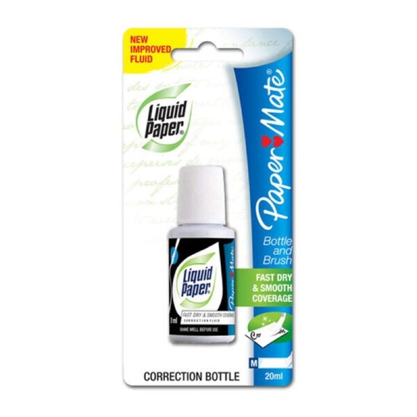 Paper Mate LP Correct Fluid 20ml Bx12