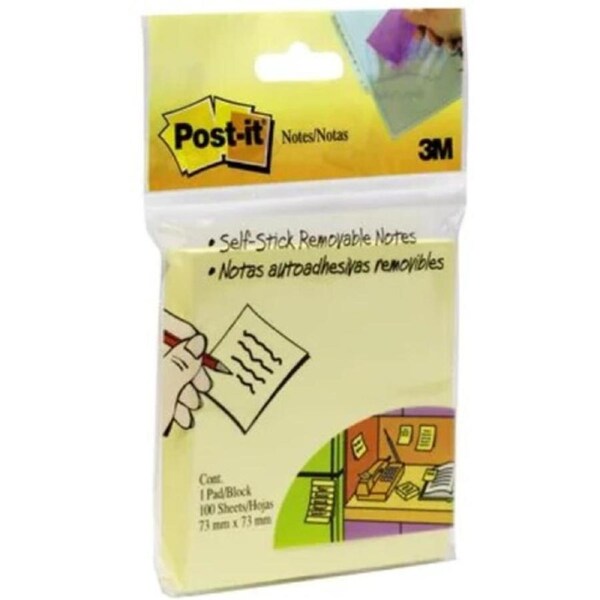 Post-It Note 654-HBY Pk1 Bx12