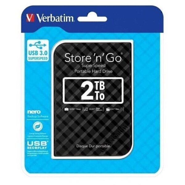 Verbatim 2.5' Mobile HD 2TB
