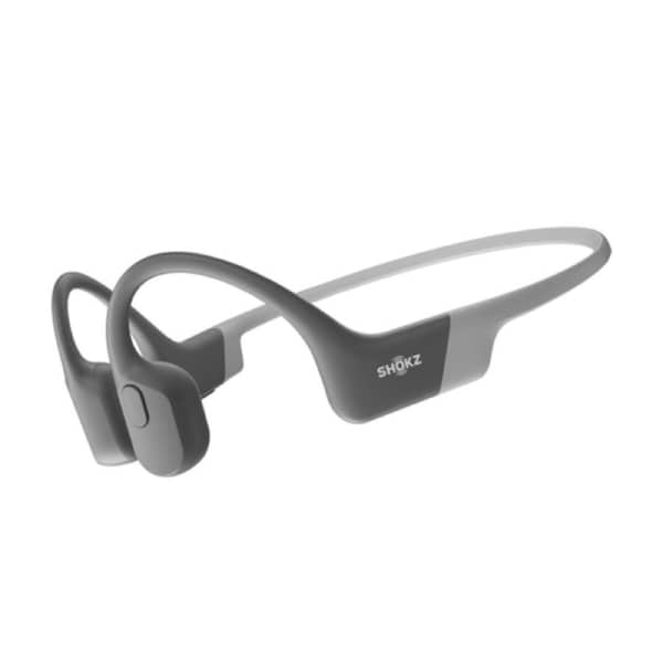Shokz OpenRun Bone Conduction Sports Headphones - Grey