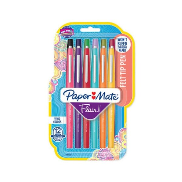 Paper Mate Flair Felt Scented Pk12 Bx6