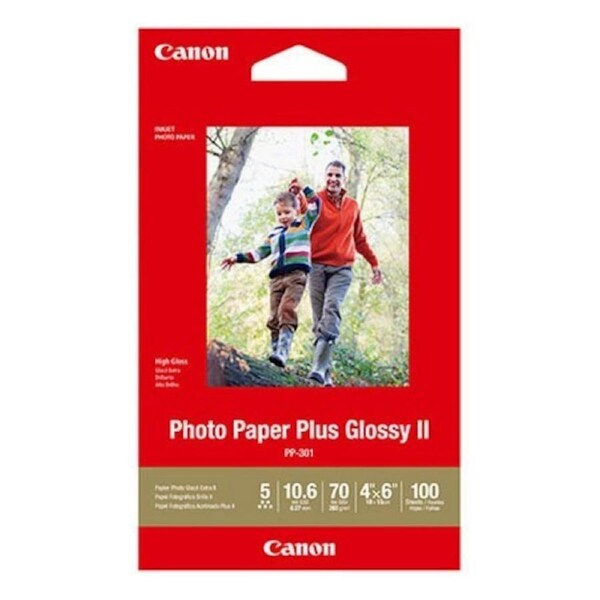 Canon Photo Paper Plus Glossy II 6 x 4 50 Sheets - 260gsm