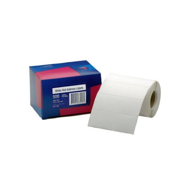 Avery Dispenser Address Roll Handwritable 102x36 - 500 Labels per Roll