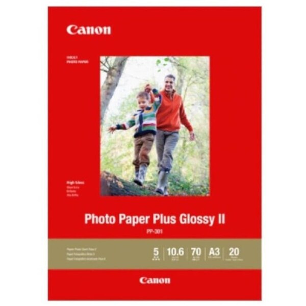 Canon A3 Photo Plus Glossy - 20 Sheets (PP301A3+)
