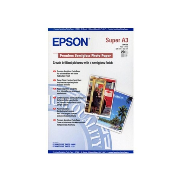 Epson S041328 S Gloss Paper A3+ - 20 Sheets (C13S041328)