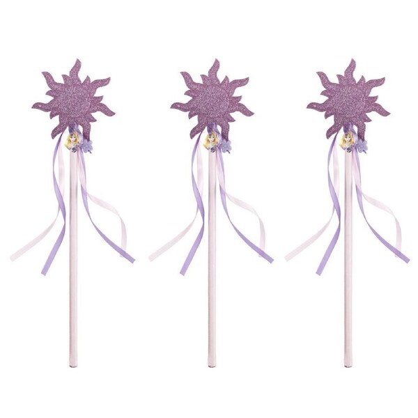 3PK Rubies Disney Rapunzel Wand Kids/Child 6736 Halloween Costume Accessory Pink