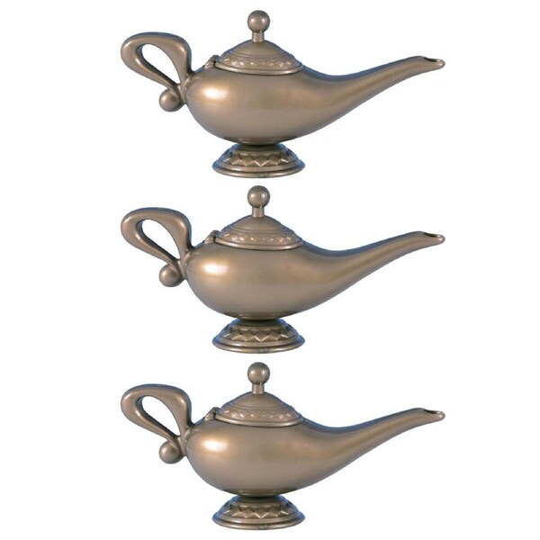 3PK Genie Magic Lamp Halloween/Book Week Costume Party Dress Up Props Accessory