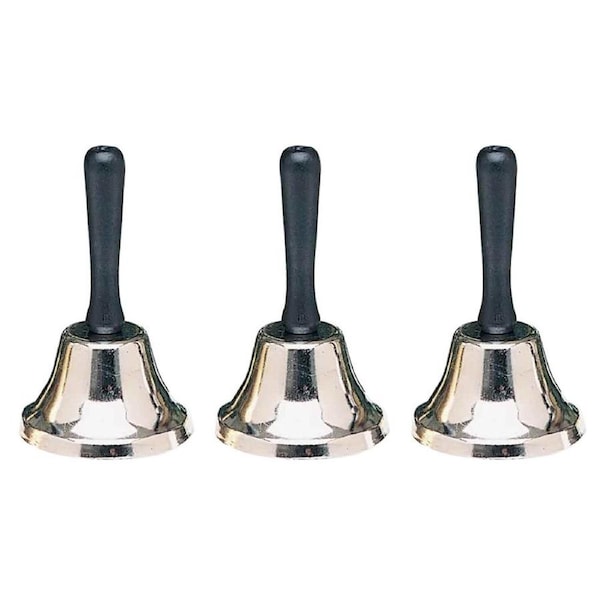 3PK Forum Novelties Santa Claus 13cm Bell Christmas Season Costume Accessory