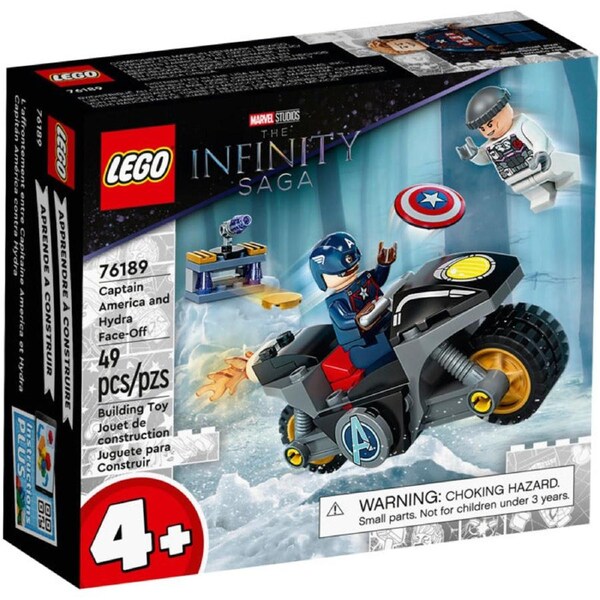 LEGO 76189 - Marvel Super Heroes Captain America and Hydra Face-Off