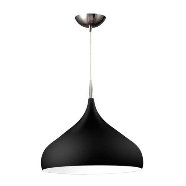 ZARA Pendant Lamp Light Interior ES Matte Black Dome OD420mm