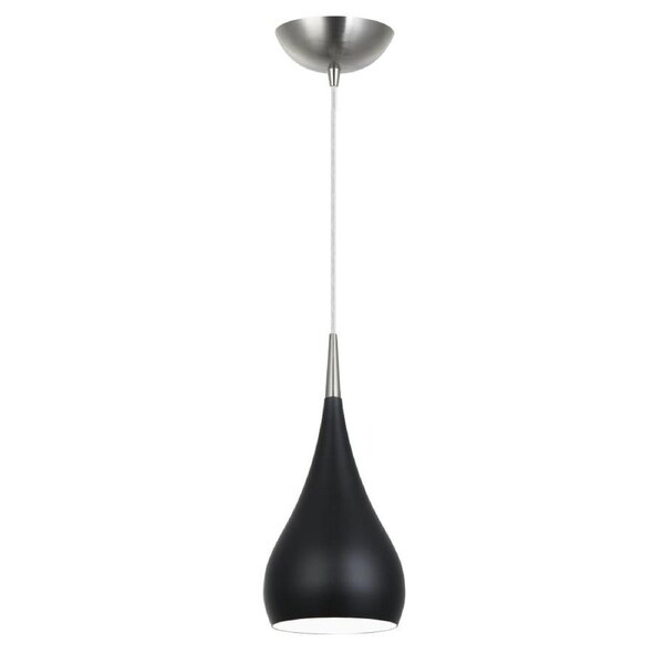 ZARA Pendant Lamp Light Interior ES Matte Black Bell OD160mm