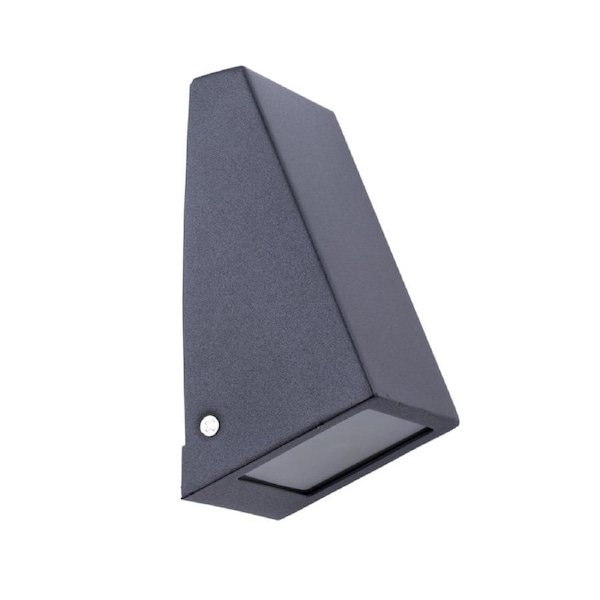 WEDGE_GU10 Wall Light Surface Mounted GU10 Wedge Black IP44