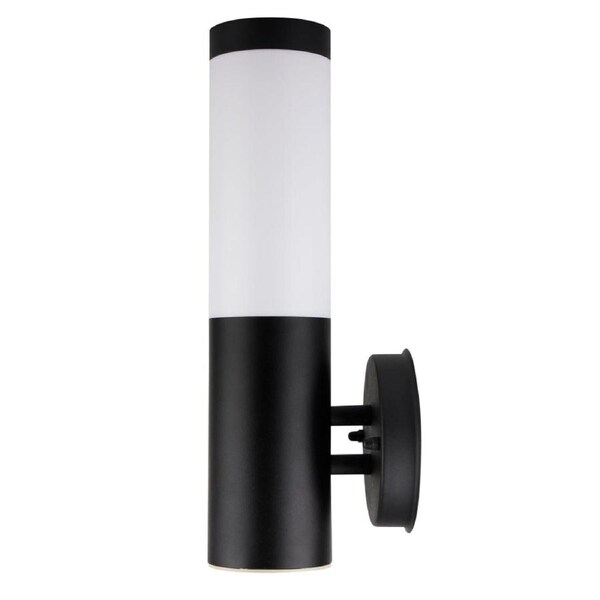 TORRE Wall Light ES (Max 18W) Surface Mounted Stainless Steel 304 Black IP44