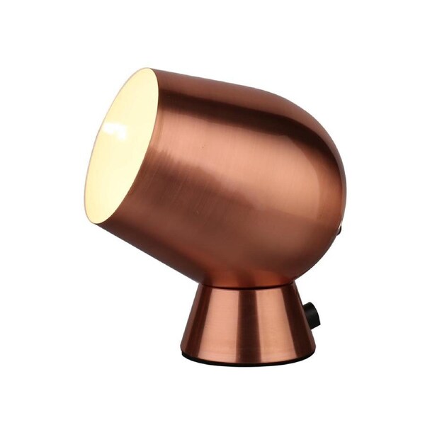 FOKUS Table Lamp SES Copper Ellipse OD165mm Fixed Touch