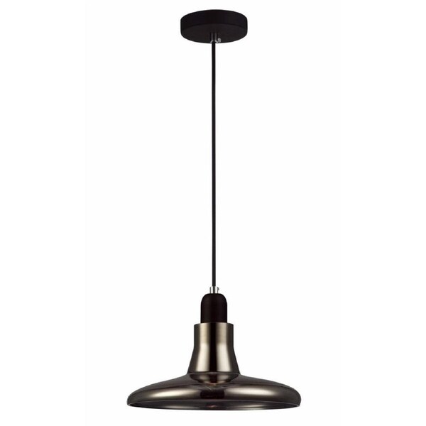 RIVERINA Pendant Lamp Light Interior GU10 Smoke Black Martini Glass OD240mm