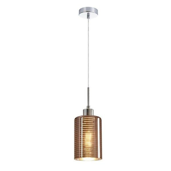 ESPEJO Pendant Lamp Light Interior ES 72W Copper Glass Oblong OD120mm x H180mm