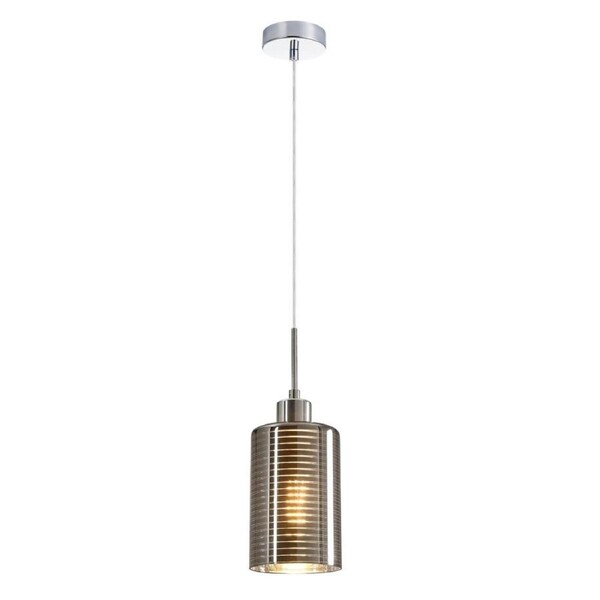 ESPEJO Pendant Lamp Light Interior ES 72W Chrome Glass Oblong OD120mm x H180mm