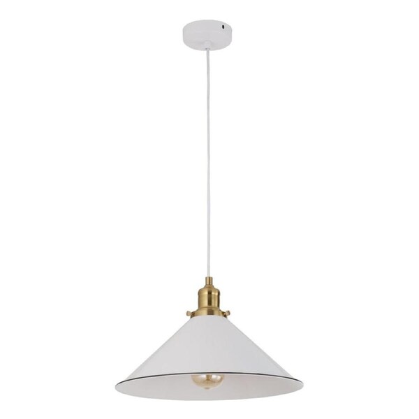CEREMA Pendant Lamp Light Interior ES 40W White Coolie OD360mm